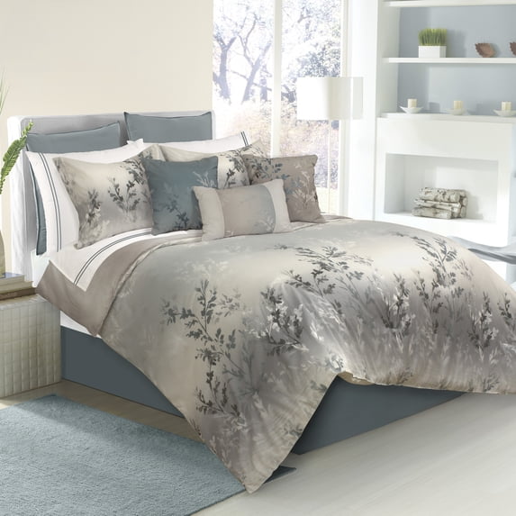 Comforter Set 5PC Twin Riviera Green