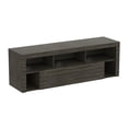 thumbnail image 1 of Safdie & Co. 59"L 1-Big Drawer 5-Shelves TV Stand in Dark Grey, 1 of 4