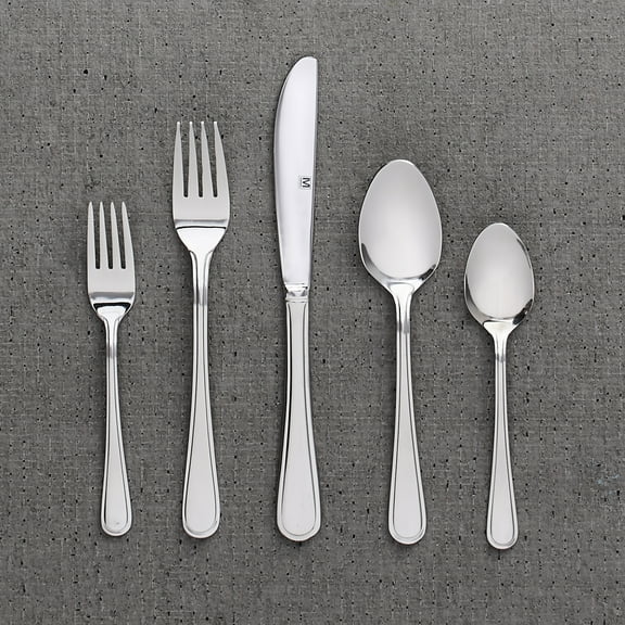 Safdie & Co. Flatware Stainless Steel 40 Piece Set Kelby