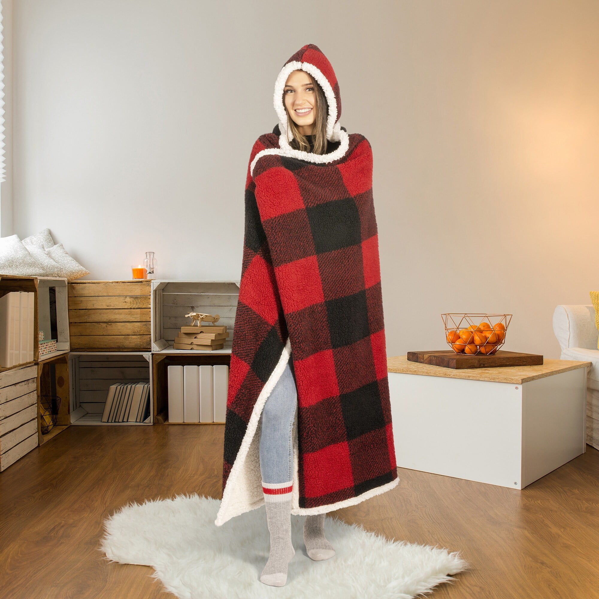  Safdie Wearable Hoodie Blanket in Red & Black Plaid, Oversized Hoodie  Blanket, Adult Wearable Blanket, Snuggle Blanket Hoodie, Sweatshirt Blanket,  Big Hoodie Blanket, Unique Birthday Gifts Co. : Home & Kitchen