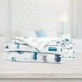 thumbnail image 1 of Safdie & Co. Sheet Sets 3PC T Printed Microfiber Signature Print, 1 of 3