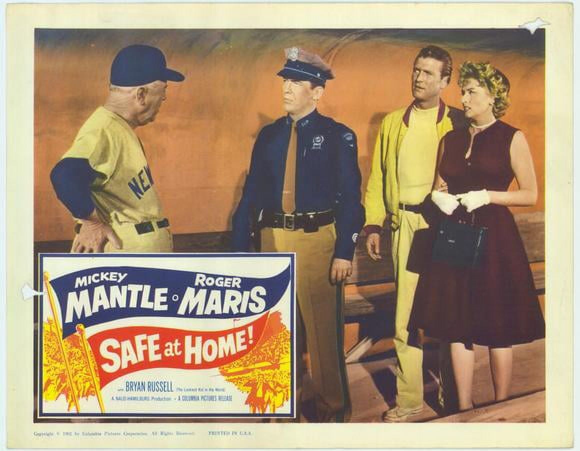 Safe At Home movie POSTER (Style E) (11" x 14") (1962)