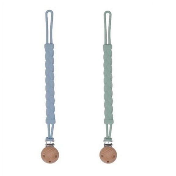 Safe Baby Pacifier Holder, Stylish Binky Clips, 2PCS, Non-Toxic And Skin-Friendly, Compatible With Most Pacifier Styles And Baby Items