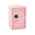 thumbnail image 1 of Safe Bank Creative Lock Password Iron Box with Key for Money Storage,Coin Organizer,and Change Box Light pink, 1 of 6