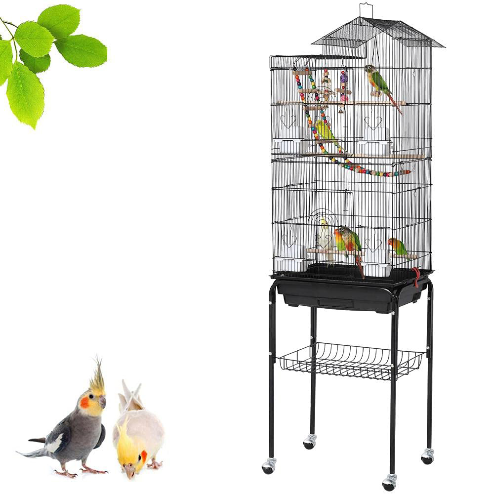 Curated visual reference: Picture Idea: Safe Bird Cage For Budgies Canaries Medium Size With Lockable
