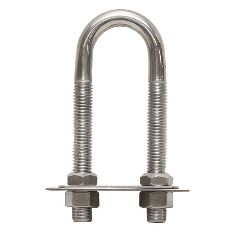 Safe Boat Bow Eye U-Bolt HDWR3867 | 5 3/8 x 3 1/2 Inch SS 1/2 Bolt