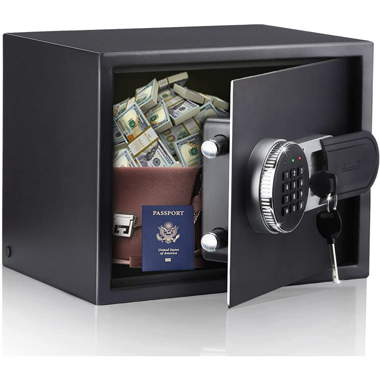 0.5 cu. ft. Electronic Safe with Key Override Lock 0.5 cu. ft. Electronic Safe with Key Override Lock