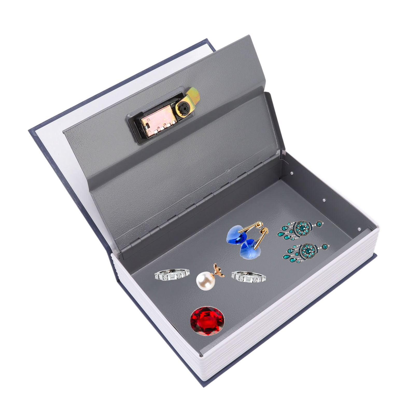 Safe Box,Book Shape Dictionary Serving Dishes, Trays & Platters