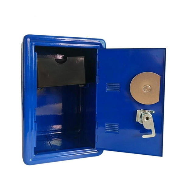 Safe Box Organizer Iron Desk Decorative Box , Bank Mini Cabinet Safe Box ,House, Apartment, Office Key Storage