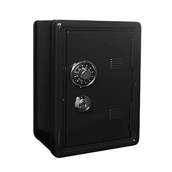 Safe Box Organizer Iron Desk Decorative Box , Bank Mini Cabinet Safe Box ,House, Apartment, Office Key Storage