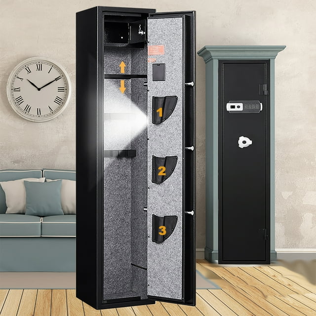 Safe Electronic Storage Heavyduty, Digital Keypad Safe W/ Hidden Keyhole