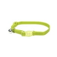 thumbnail image 1 of Safe Cat Adjustable Snag-Proof Nylon Breakaway Collar, Lime, 1 of 2