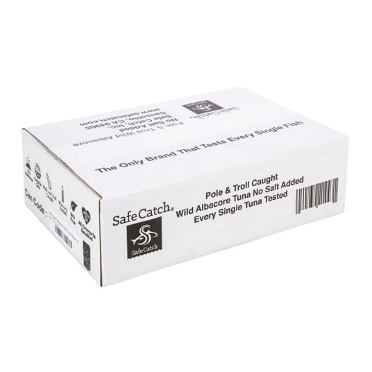 Safe Catch Albacore Wild Tuna Steak, No Salt-12 x 5 oz