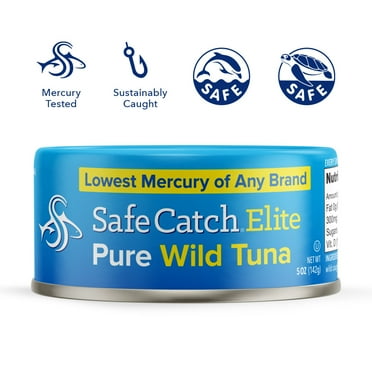 Safe Catch Elite Solid Wild Tuna Steak 5oz Can