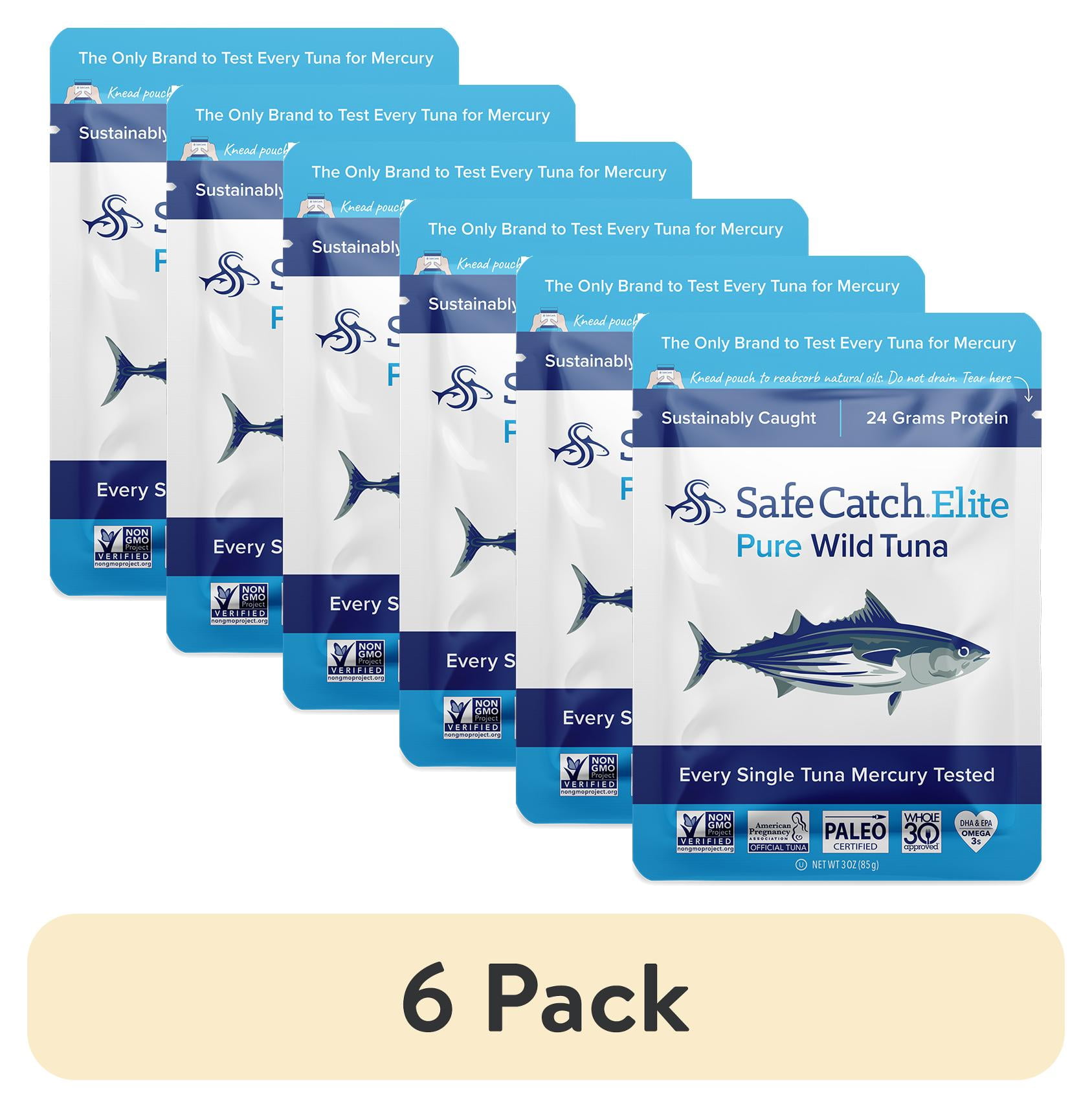 Safe Catch Elite Wild Tuna, Pure - 3 oz