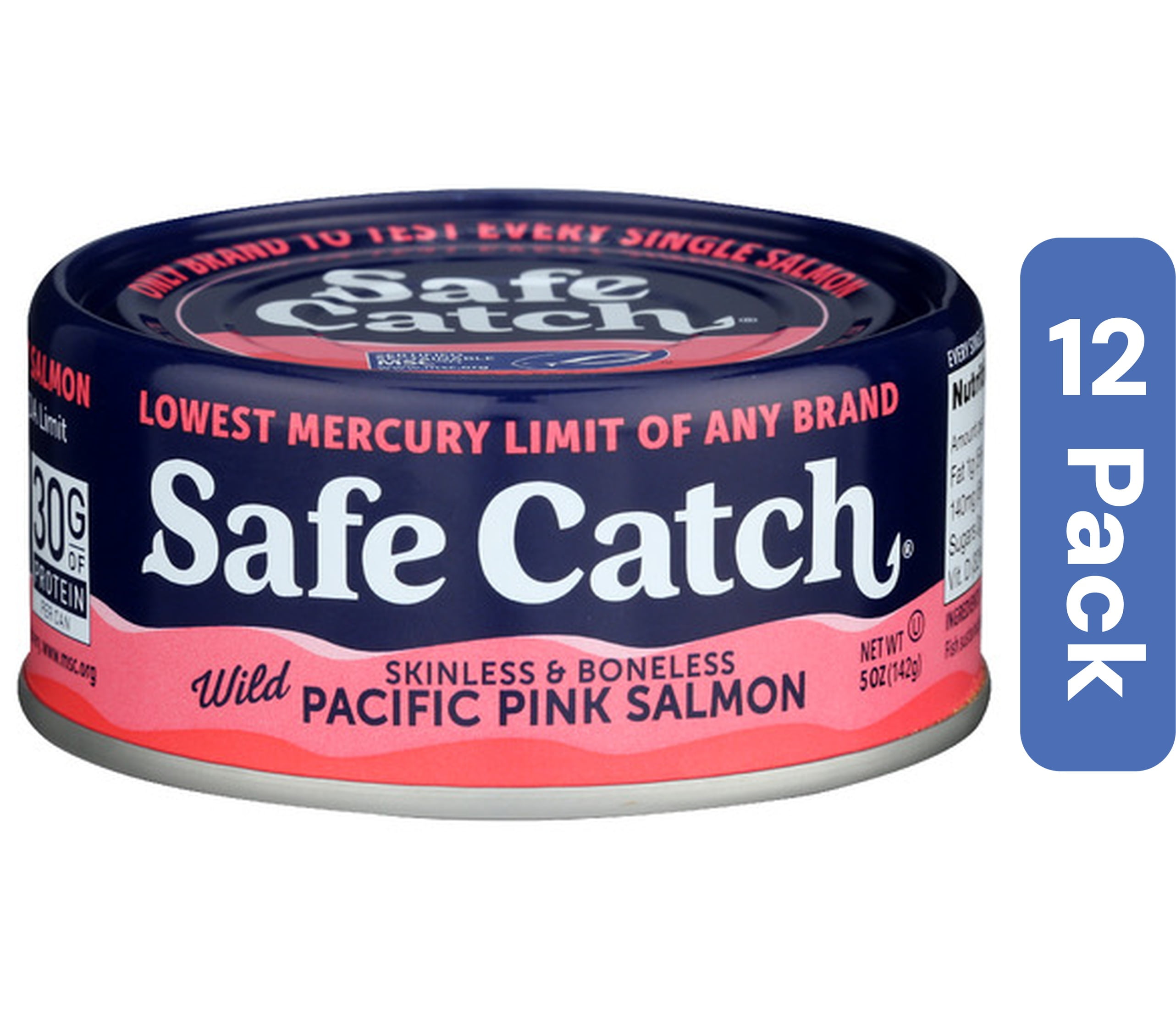 Safe Catch Wild Pink Salmon 5 oz (Pack of 12)