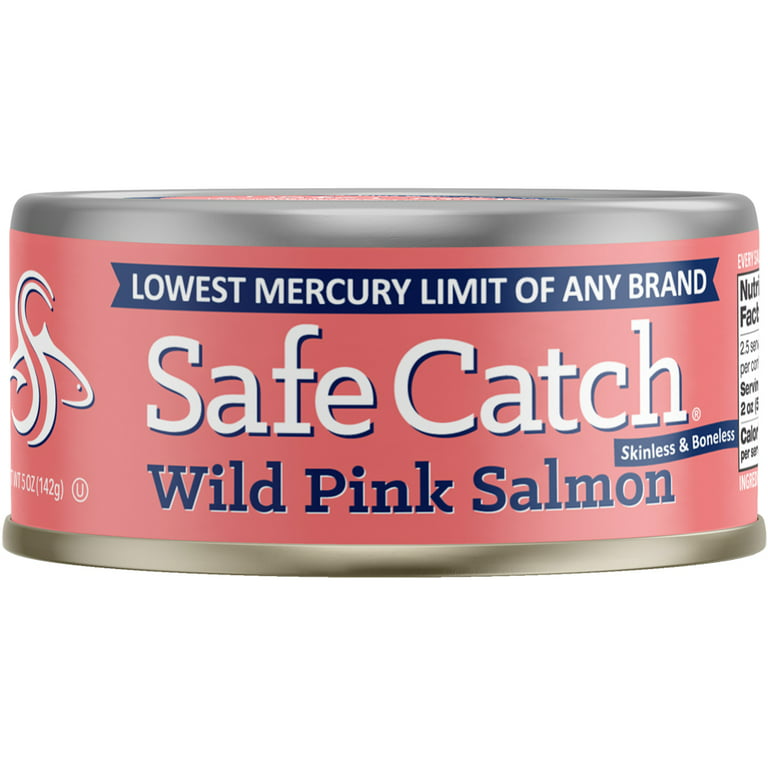 Safe Catch Wild Pink Salmon, 5 oz can 