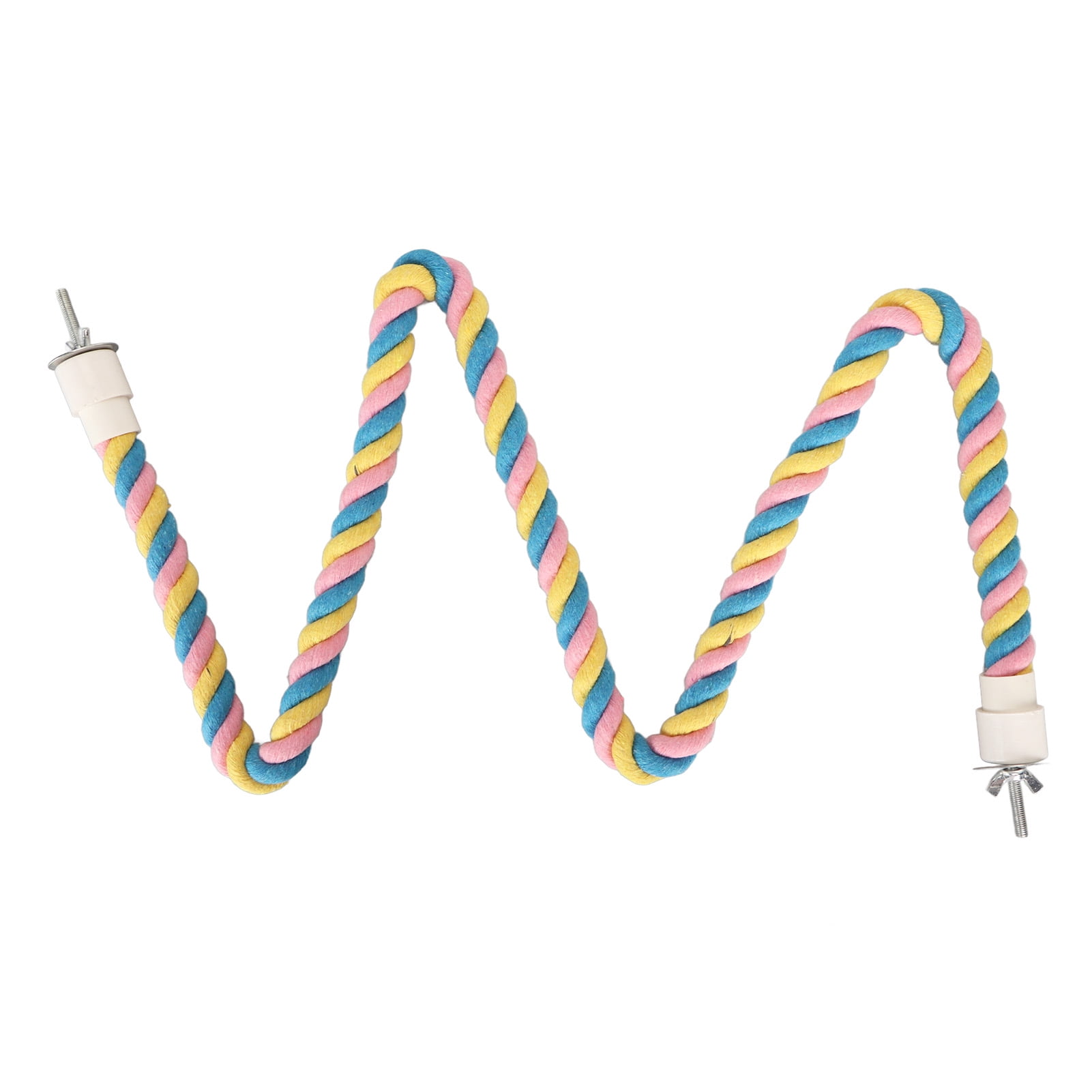Safe Climbing Toy for Cockatiels, Lovebirds & Budgies Colorful Bendable