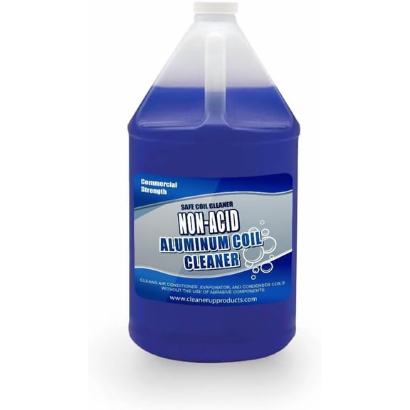 Wingsent Products Non-Acid & Biodegradable Coil Cleaner, Unscented, 1 Gallon