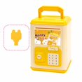 thumbnail image 1 of Safe Deposit Box Toys Children's Bank Piggy Bank with Lights Music and Key, Large Storage Money Saving Coin Bank for Kids with Electronic Lock and Play Features, Yellow, 1 of 5