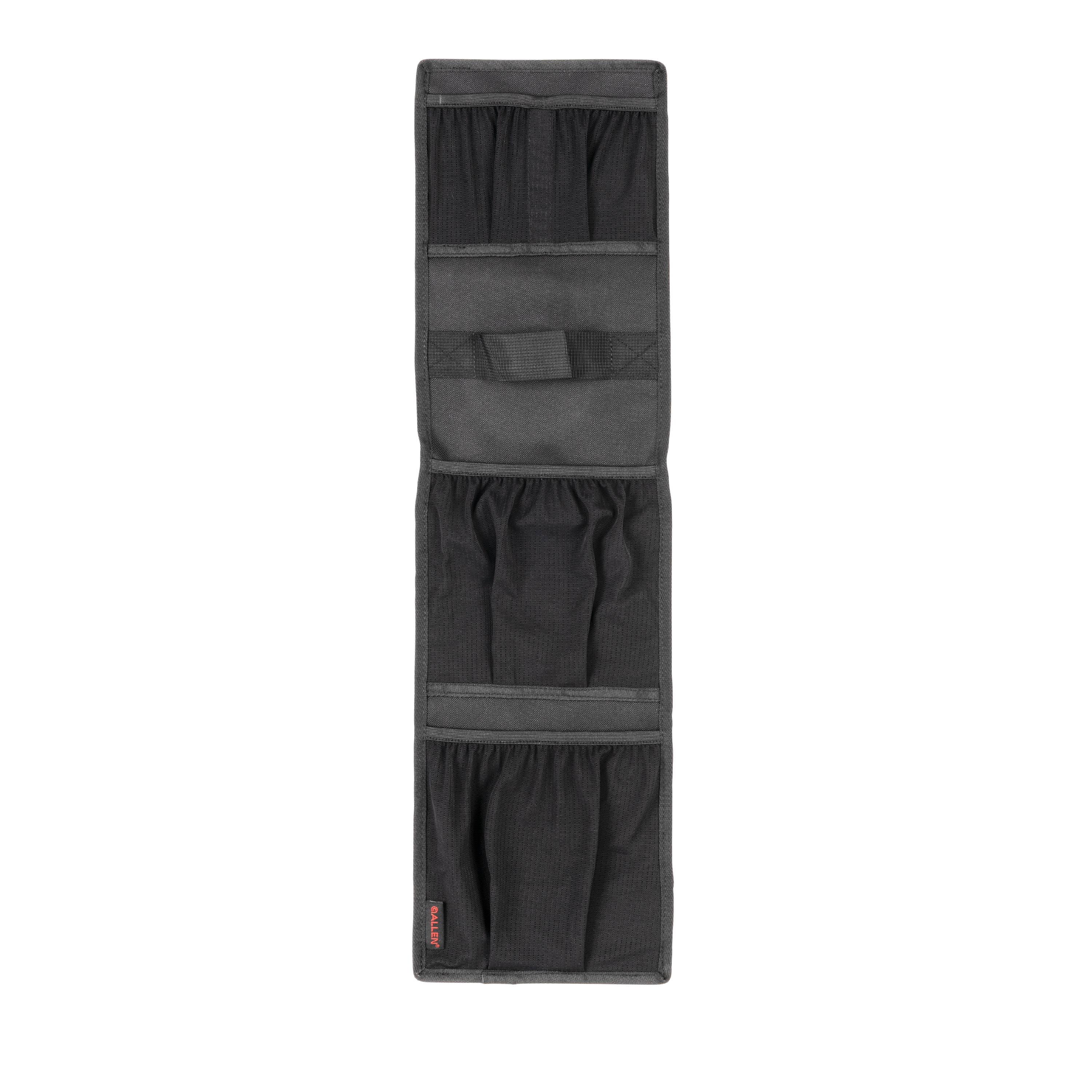 Allen Company Safe Door Organizer, 3 Storage Pockets, Hook and Loop Mount