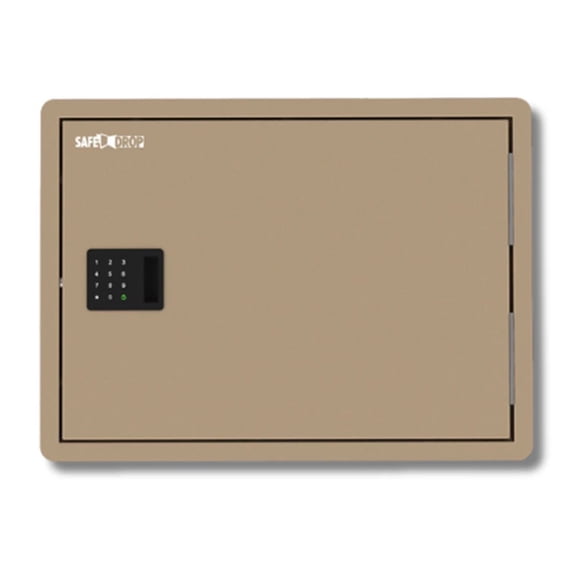 Safe Drop Security Delivery System, Aluminum Security Door with a Proprietary Lock, Smart APP Management