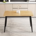 thumbnail image 1 of Safe - Edged MDF Table, Rounded Corners / In Family Kitchen Use, 1 of 6