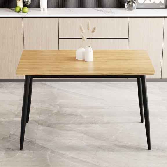 Safe - Edged MDF Table, Rounded Corners / In Family Kitchen Use