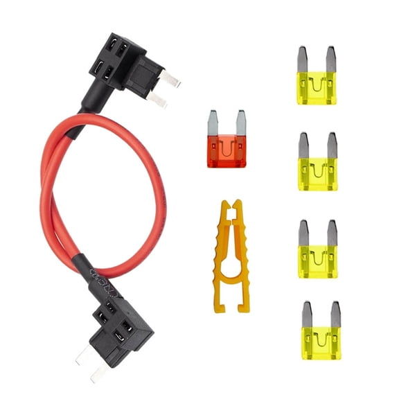 Safe Efficient Twin Head Fuses Socket Suitable for Power Connection in Vehicle Repair and Camping Gear Easy Installation