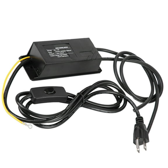 Safe Electronic Neon Light Transformer, Durable Black Transformer Office Outdoor Installation Indoor for Home