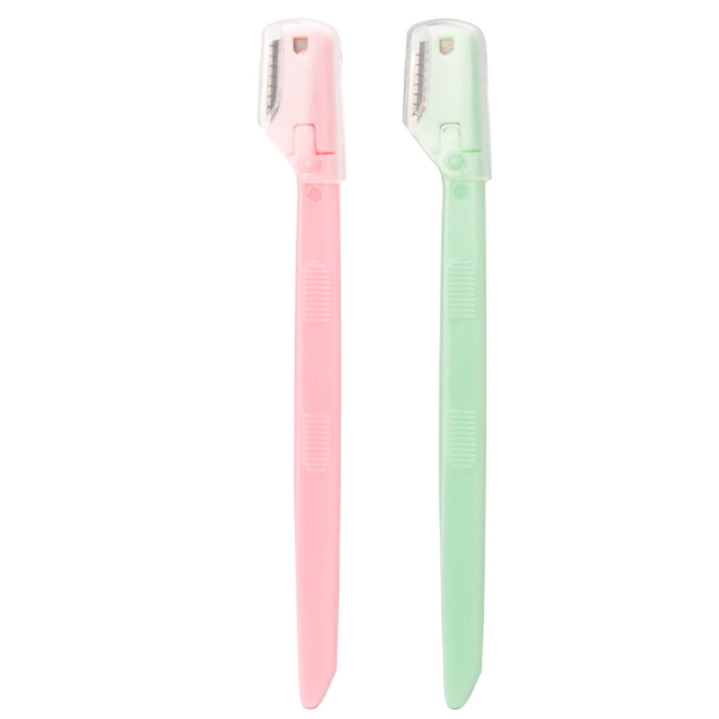 Safe Eye Brow for Razor Eyebrow Trimmer Makeup Tools Face Body Hair Removal Shaver Blades Woman Eyebrows Shaping Knife