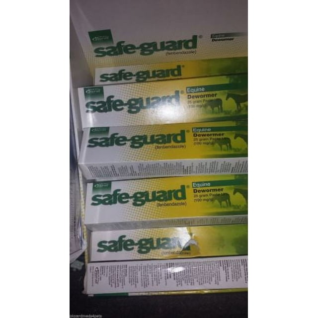 SafeGuard Equine Paste 10 Horse Wormer 150 grams six tubes