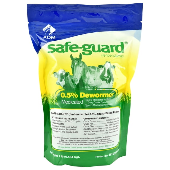 Safe-Guard Pelleted Dewormer (0.5% fenbendazole)