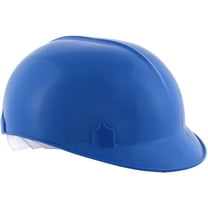 Safe Handler Bump Cap with 4 Point Pin Lock Suspension, HDPE Cap Style, Blue