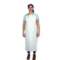 thumbnail image 1 of Safe Handler Heavy Duty Nitrile Industrial Bib Apron, Chemical and Oil Resistant, White, 1 of 7