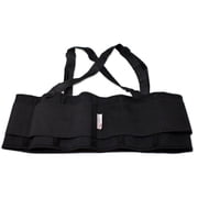 Safe Handler Lifting Support Weight Belt, Lower Back Brace Protects, -Large, Black Pack of 1