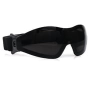 Safe Handler Mirage Black Safety Goggles, UV Protection, Anti-Scratch, ANSI Z87.1 Pack of 1