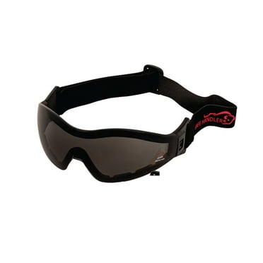 Safe Handler Mirage Black Safety Goggles, UV Protection, Anti-Scratch, ANSI Z87.1 (Pack of 1)