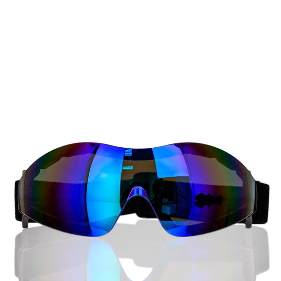 Safe Handler Mirage Blue Mirror Safety Goggles, Anti-Scratch and UV Protection (Pack of 144)