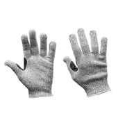 Safe Handler Reinforced, Level 5 Cut Resistance Gloves, Touchscreen, White Medium
