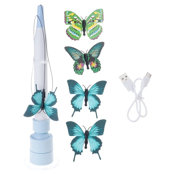 Safe Interactive Toy, Electric Automatic Teaser with Strong Suction Cup for Playful Pets