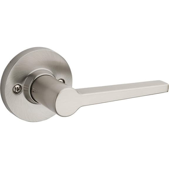 Safe Lock - Daylon Lever, Single Side Dummy for Closet, Satin Nickel finish