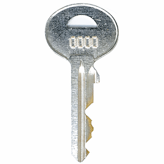 Safe Lock Replacement Key for Bumil Safe 0655