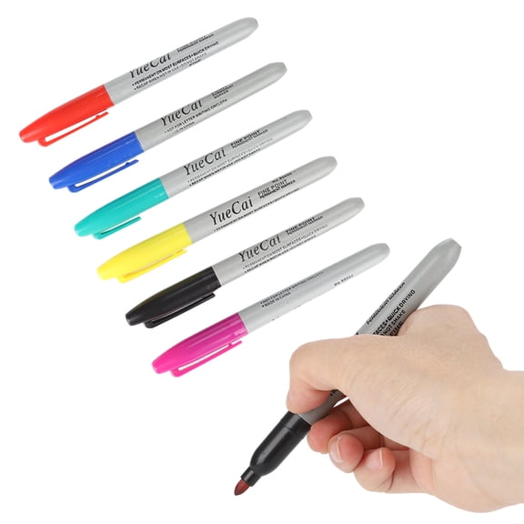Safe Marker, 6Pcs/Set Skin Marker, Beginner Lovers Use For Artist