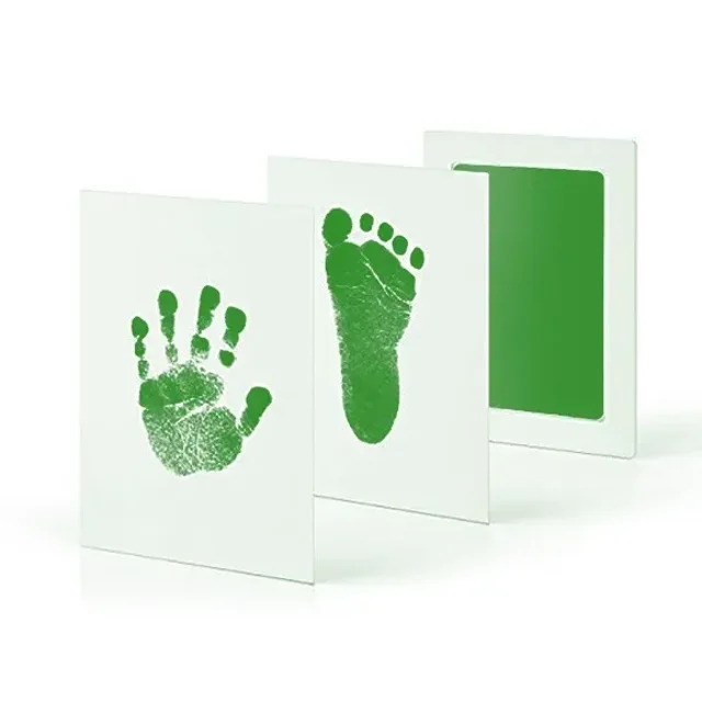 Safe and NonToxic Large MessFree Ink Pad for Easy Handprints or