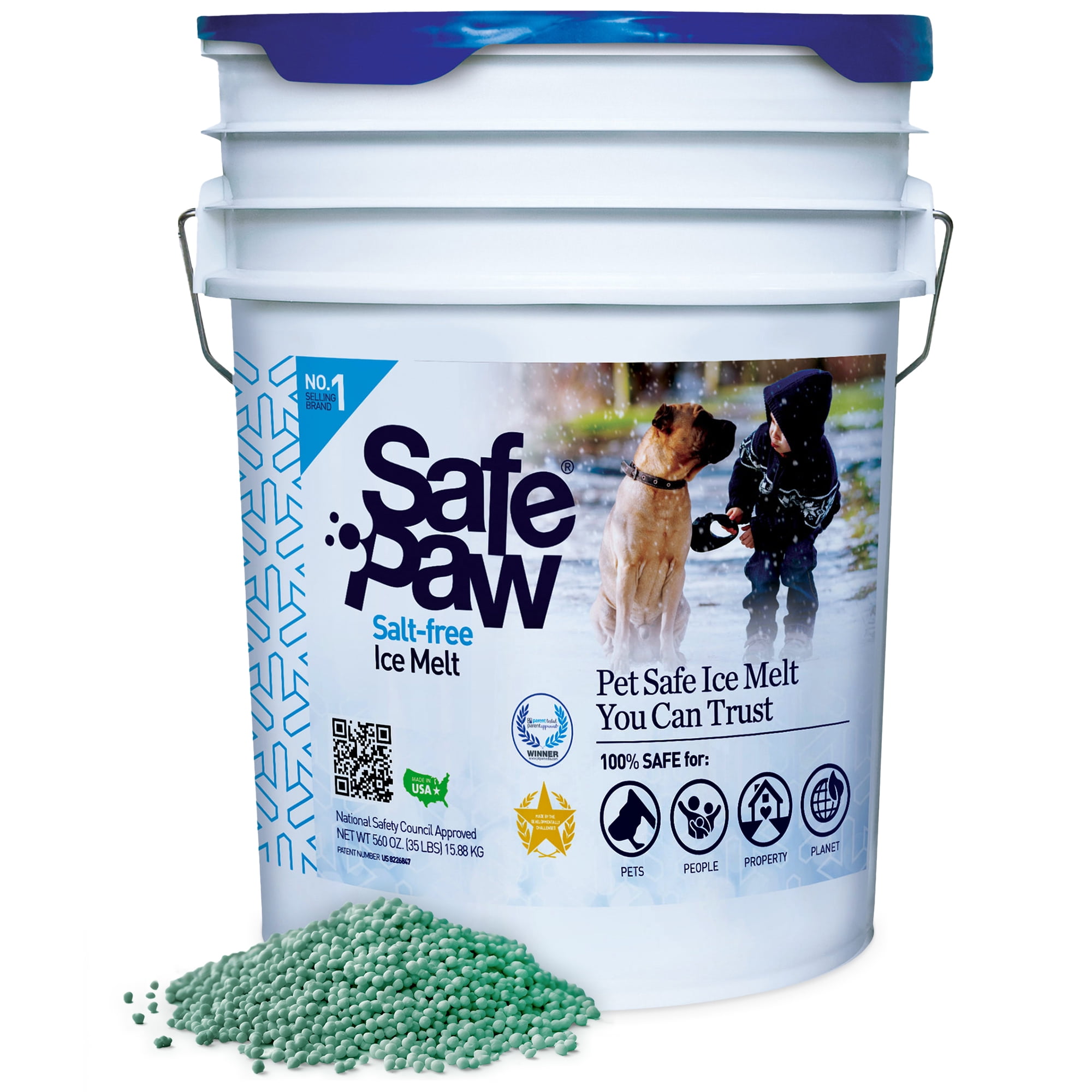 Walmart sales :  Walmart Black Friday Deals 2025 Safe Paw Pet-Safe Ice Melt, Salt & Chloride Free, Non-Corrosive, Works in Extreme Low Temperatures