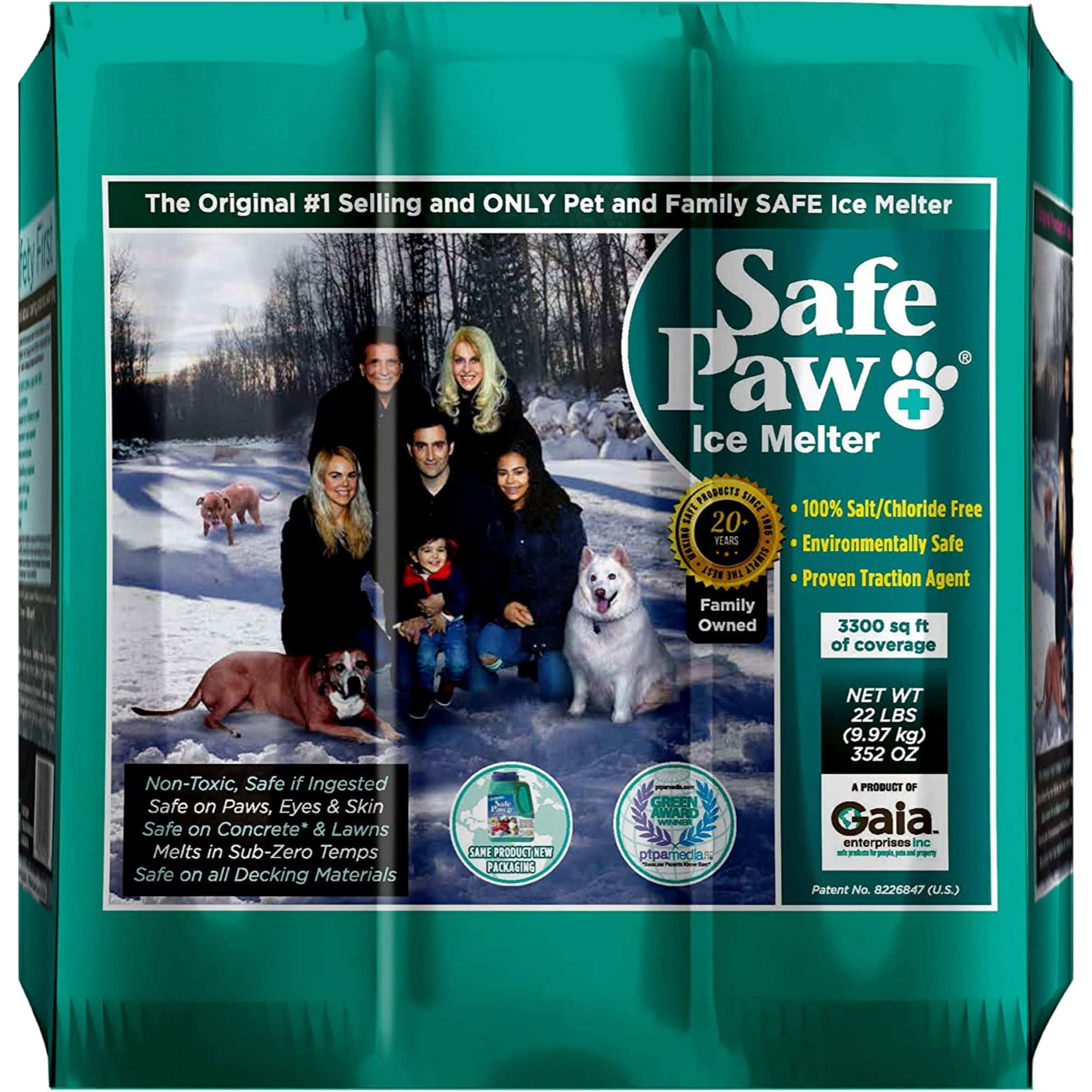 Safe Paw Saltfree Pet Safe Ice Melt, 22lb Flexicube