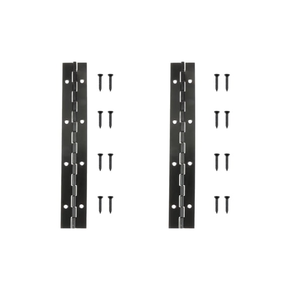 Safe Piano Hinge Featuring Screws Included Design Quiet Operate for Homes