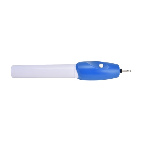 Safe Portable Electric Engraving Pen Cordless Micro Carving Tool for DIY Resin Glass Wood Jewelry Crafts 6.9 inches / 17.5 cm