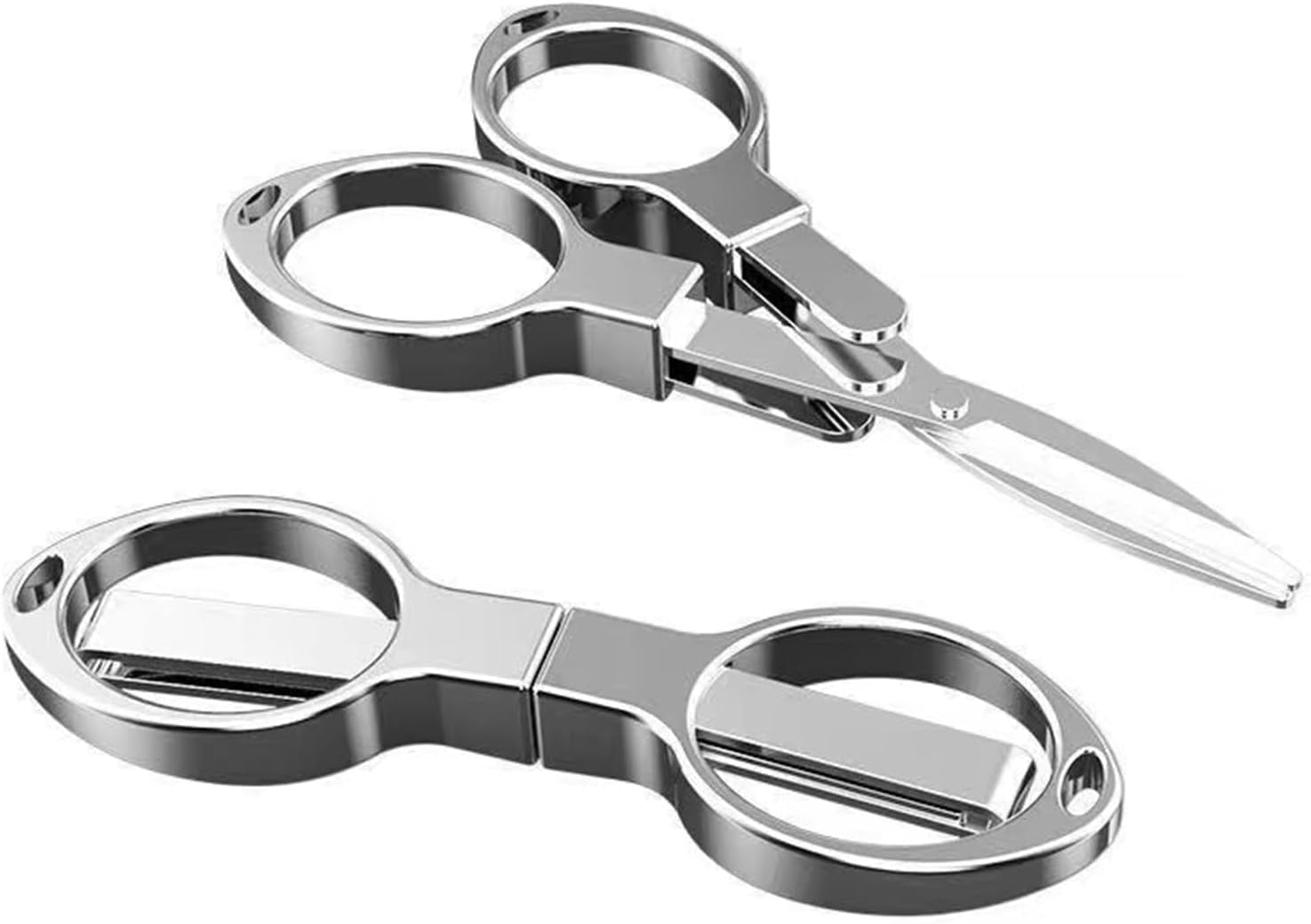 Safe Portable Travel Mini Scissors, Stainless Steel Retractable Small ...